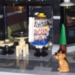Klaverblad op een terrasje in Legoland (close-up)